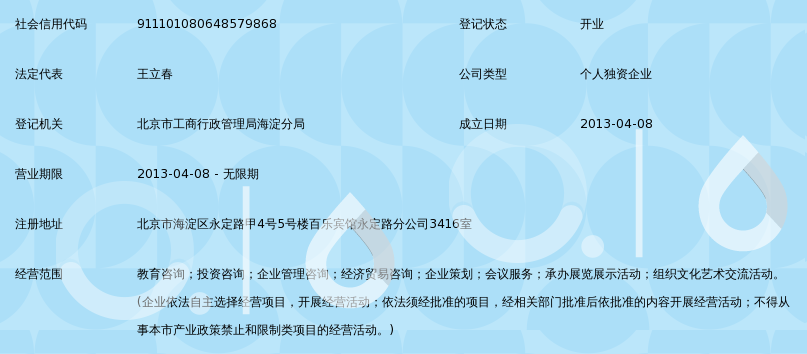 北京立春鑫晨教育咨詢中心 打造專業經濟貿易咨詢新標桿